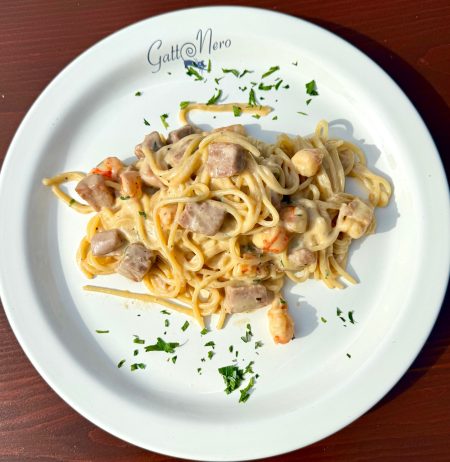 Vege Carbonara di mare 1