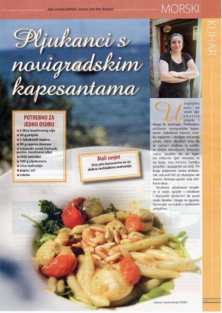 Otvoreno more recept