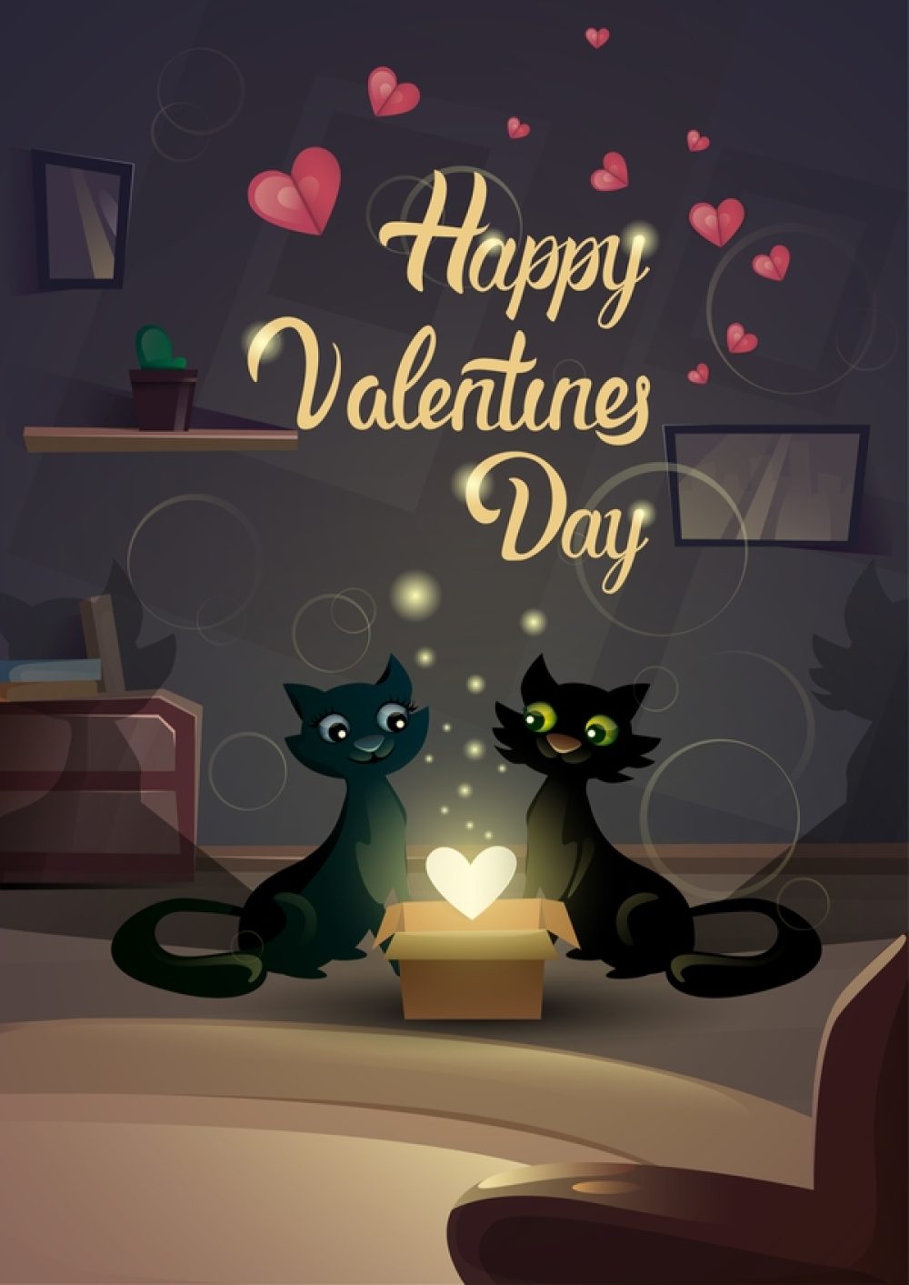 Black cat love