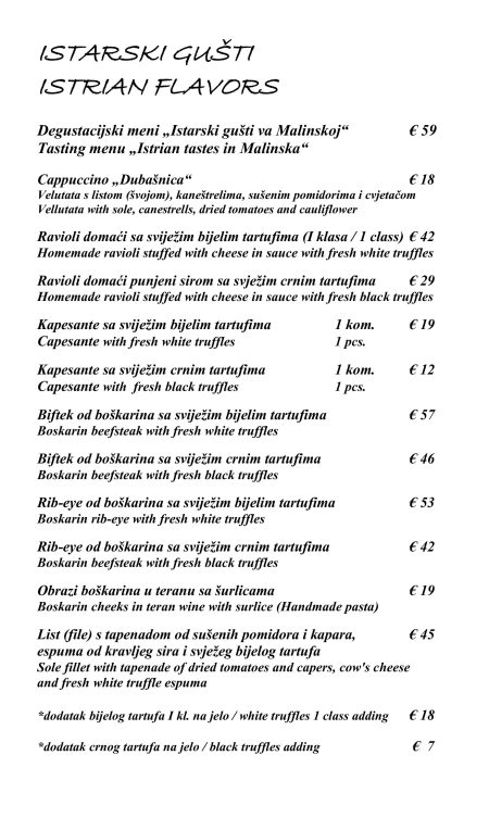 Chef preporuca istarski gusti