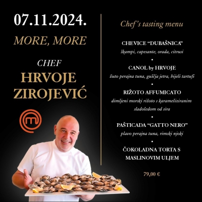 Gostovanje chefa Hrvoja Zirojevića